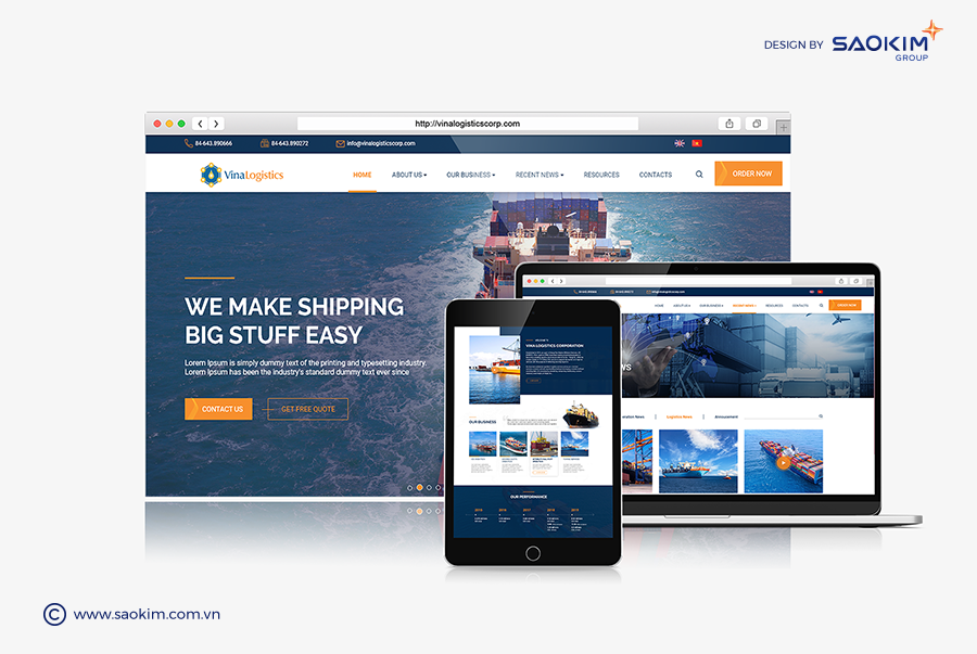 VINA LOGISTICS CORP - Design Website Vina Logistics Corporation